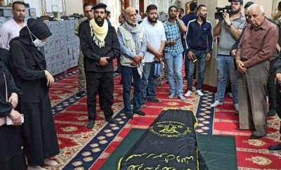 رمضان شلّح يوارى الثرى في مقبرة الشهداء بدمشق