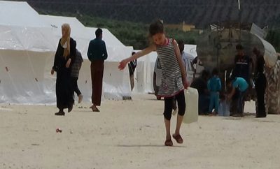 مرتفع جوي يفاقم معاناة اللاجئين في مخيمي دير بلوط والمحمدية