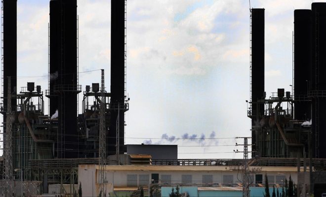 “الأونروا” تُعرب عن قلقها لإغلاق محطة الطاقة بقطاع غزة
