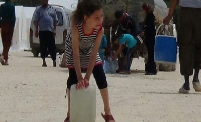 أزمة المياه تتفاقم في مخيّم دير بلوط