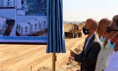 الأونروا توقّع عقداً لبناء 33 شقة سكنية بمخيم خان يونس