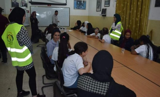 زيارات متعددة من وزارات ومؤسسات لمخيم الصداقة العاشر في مركز يافا