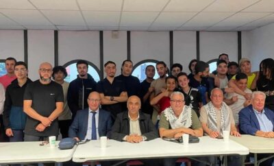 جمعية عسكر للتنمية والتطوير المجتمعي تعقد اجتماعًا في بلدية إشرول بفرنسا