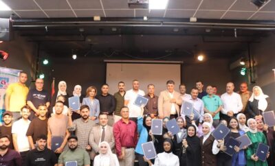 تخريج “مشروع اعداد قادة شباب “بمركز يافا الثقافي